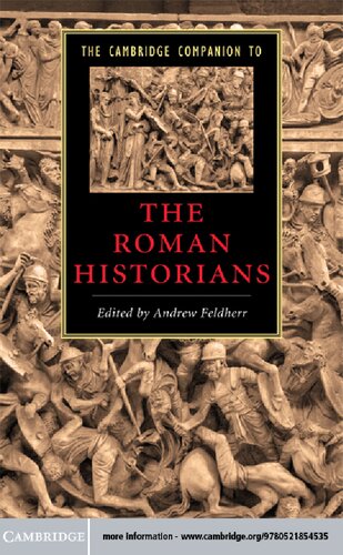 The Cambridge Companion To The Roman Historians Andrew Feldherr