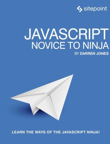 Javascript Novice To Ninja 2nd Edition Jones Darren