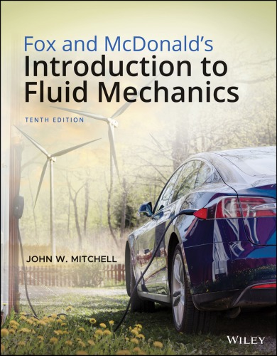 Introduction To Fluid Mechanics 10th Edition Fox Mcdonald