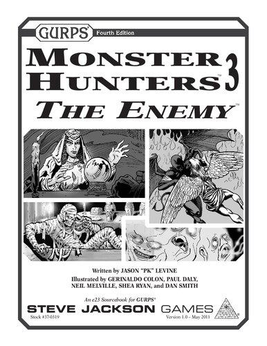 Gurps Monster Hunters 3 The Enemy Jason Pk Levine