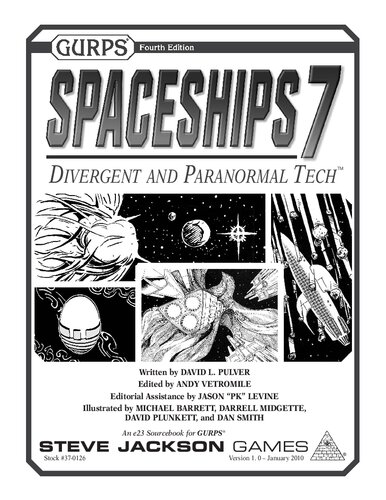 Gurps Spaceships 7 Divergent And Paranormal Tech David L Pulver