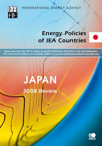 Energy Policies Of Iea Countries Japan 2008 Review International Energy Agency