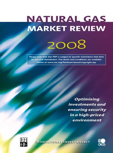 Naural Gas Market Review 2008 2008 Optimising Investments And Ensuring Security In A Highpriced Environment Energie Energie Nuclaire Bernan