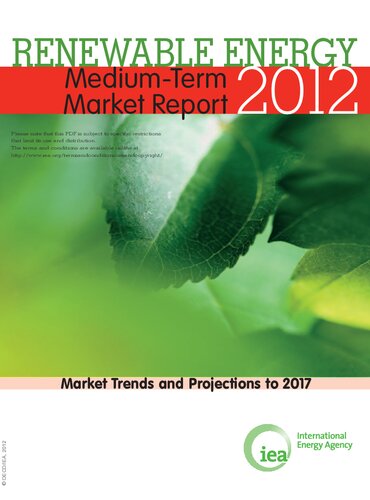Rrenewable Energy Mediumterm Market Report 2012 Market Trends And Projections To 2017 Energie Energie Nuclaire International Energy Agency
