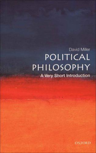 Political Philosophy A Very Short Introduction David Miller