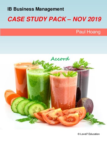 Case Study Pack Accord November 2019 Paul Hoang