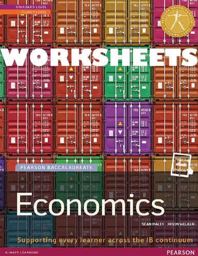 Ib Economics Worksheets Sean Maley Jason Welker