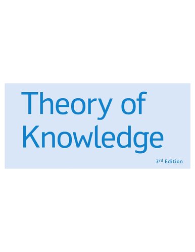Theory Of Knowledge For Ib 3rd Edition Sue Bastian Ric Sims