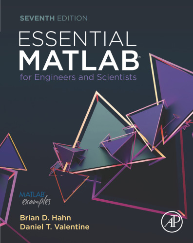 Essential Matlab For Engineers And Scientists 7th Edition Hahn