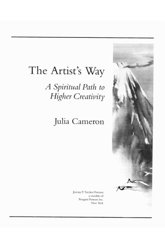 The Artists Way Julia Cameron