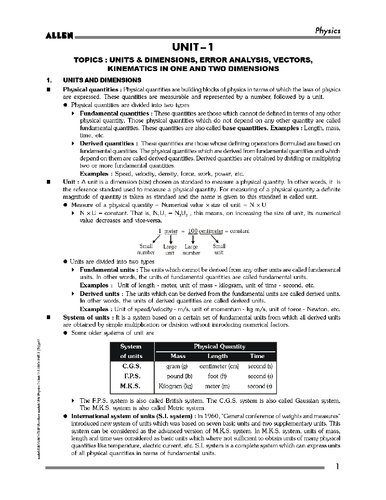 Allen Ijso Physics Complete Material Allen