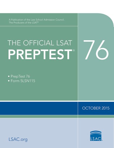 Lsat Preptest 76 Lsac