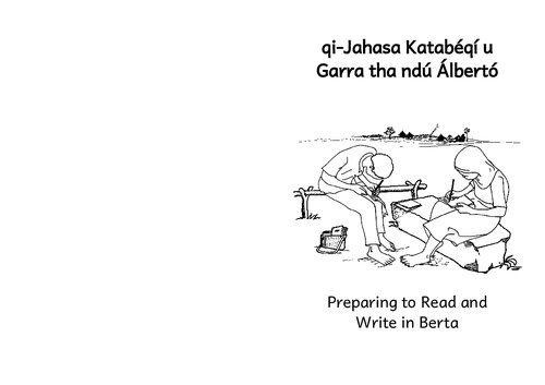 Qijahasa Katabq U Garra Tha Nd Lbert Preparing To Read And Write In Berta Sherri Green