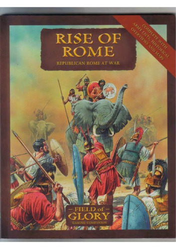Rise Of Rome Republican Rome At War Richard Bodleyscott