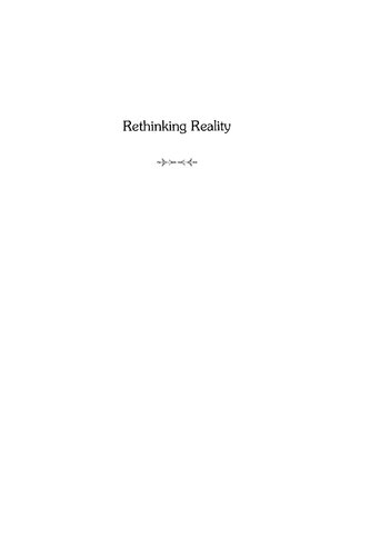 Rethinking Reality Lucretius And The Textualization Of Nature Duncan F Kennedy
