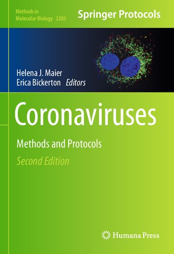 Coronaviruses Methods And Protocols Second Helena J Maier Erica Bickerton