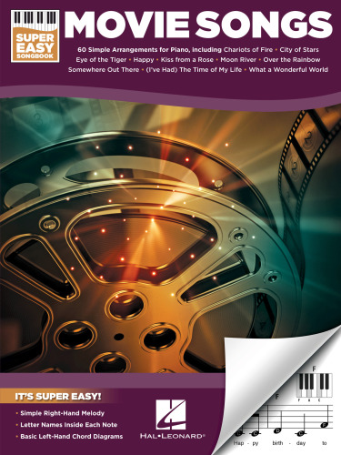 Movie Songssuper Easy Songbook Hal Leonard Corp