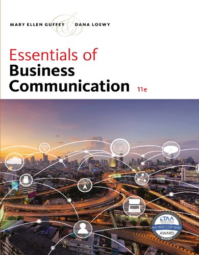 Essentials Of Business Communication 11e Mary Ellen Guffey Dana Loewy