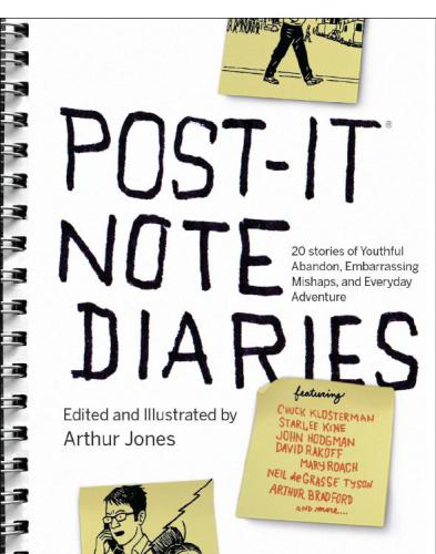 Postit Note Diaries Arthur Jones