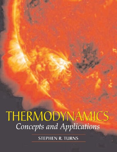 Thermodynamics Concepts And Applications Stephen R Turns