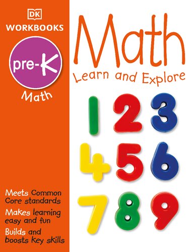 Dk Workbooks Math Prek Dk