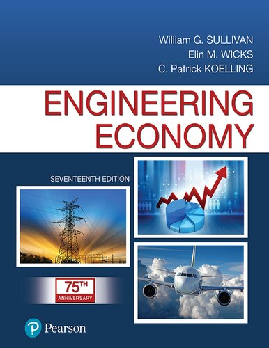 Engineering Economy 17th Edition William G Sullivan Elin M Wicks