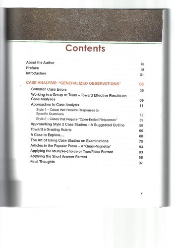 The Art Of Business And Management Case Analysis 1st Edition David H J Delcorde