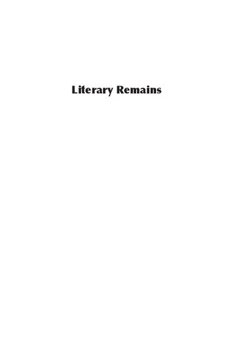 Literary Remains Death Trauma And Lu Xuns Refusal To Mourn Eileen Cheng