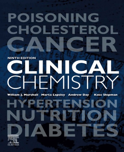 Clinical Chemistry 9th Edition William Marshall Márta Lapsley
