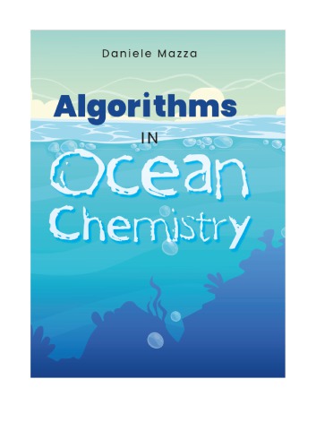 Algorithms In Ocean Chemistry Daniele Mazza