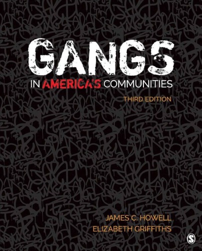 Gangs In Americas Communities 3rd James C Howell Elizabeth A Griffiths