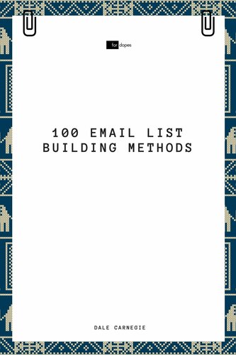 100 Email List Building Methods Dale Carnegie