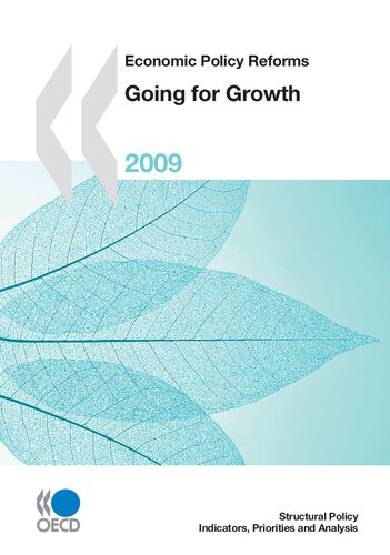 Economic Policy Reforms 2009 Going For Growth Oecd