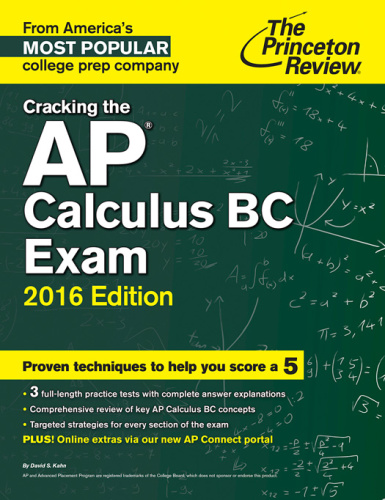 Cracking The Ap Calculus Bc Exam Princeton Review