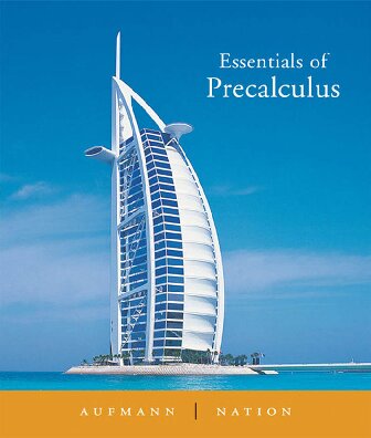 Essentials Of Precalculus Instructors Annotated Ed Richard N Aufmann Richard Nation