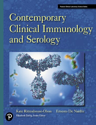 Contemporary Clinical Immunology And Serology First Edition Kate Rittenhouseolson Ernesto De Nardin