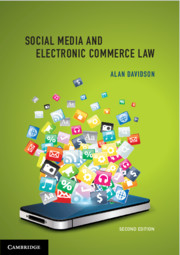 Social Media And Electronic Commerce Law Paperback Alan Davidson