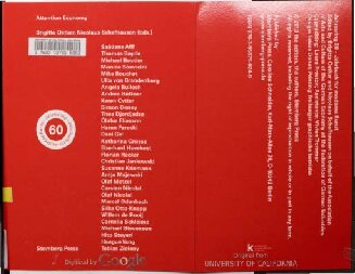 Attention Economy Jahresring 60 Jahrbuch Fr Moderne Kunst Sternberg Press Jahresring 60 English And German Edition Brigitte Oetker Editor