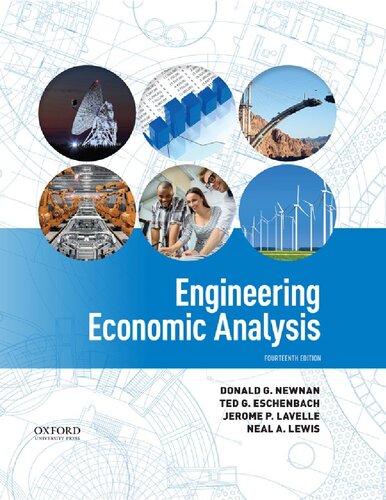 Engineering Economic Analysis 14th Edition Donald G Newnan Ted G Eschenbach