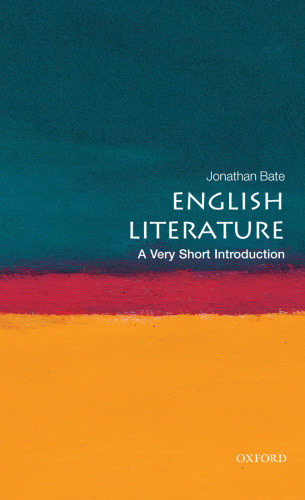 English Literature A Very Short Introduction Bate Jonathan