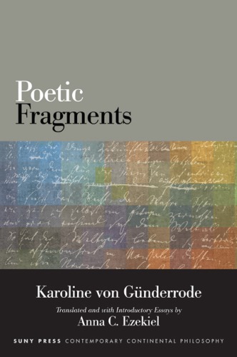Poetic Fragments Ezekiel Anna Cgnderrode Karoline Von