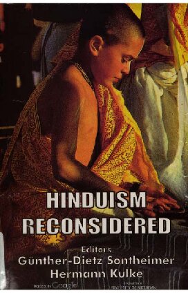 Hinduism Reconsidered Güntherdietz Sontheimer Hermann Kulke
