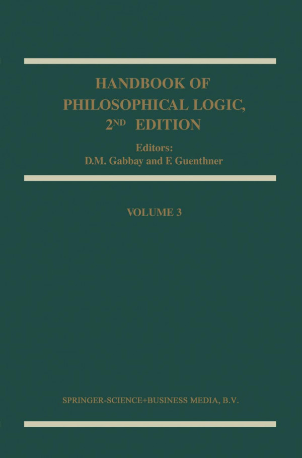 Handbook Of Philosophical Logic 2nd Edition Robert Bull Krister Segerberg Auth