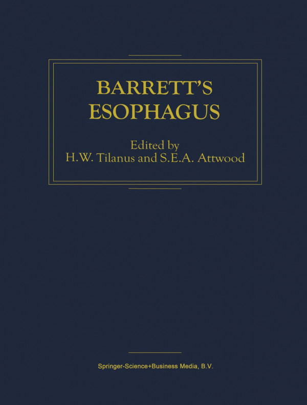 Barretts Esophagus 1st Edition Reginald V N Lord Auth