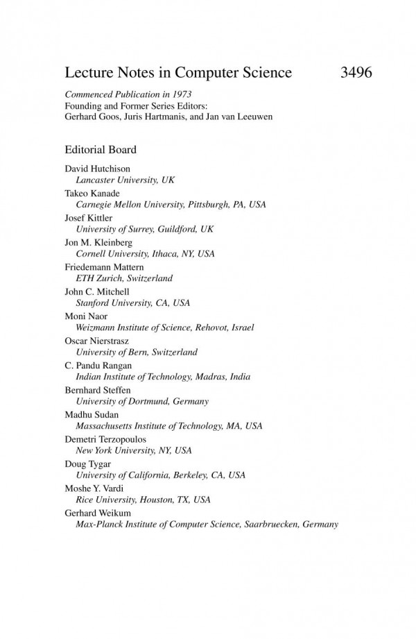 Advances In Neural Networks Isnn 2005 Second International Symposium On Neural Networks Chongqing China May 30 June 1 2005 Proceedings Part I 1st Edition Shunichi Amari Auth