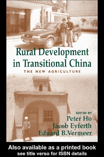 Rural Development In Transitional China The New Agriculture Jacob Eyferth