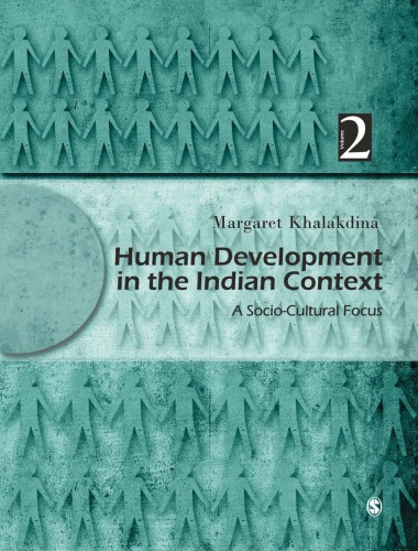 Human Development In The Indian Context Vol 2 Khalakdina Margaret