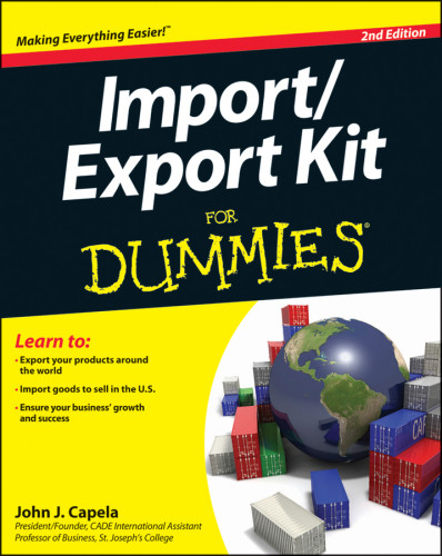 Importexport Kit For Dummies Second Edition Capela John J
