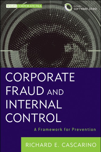 Corporate Fraud And Internal Control A Framework For Prevention 1st Edition Cascarino
