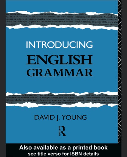 Introducing English Grammar Young David J